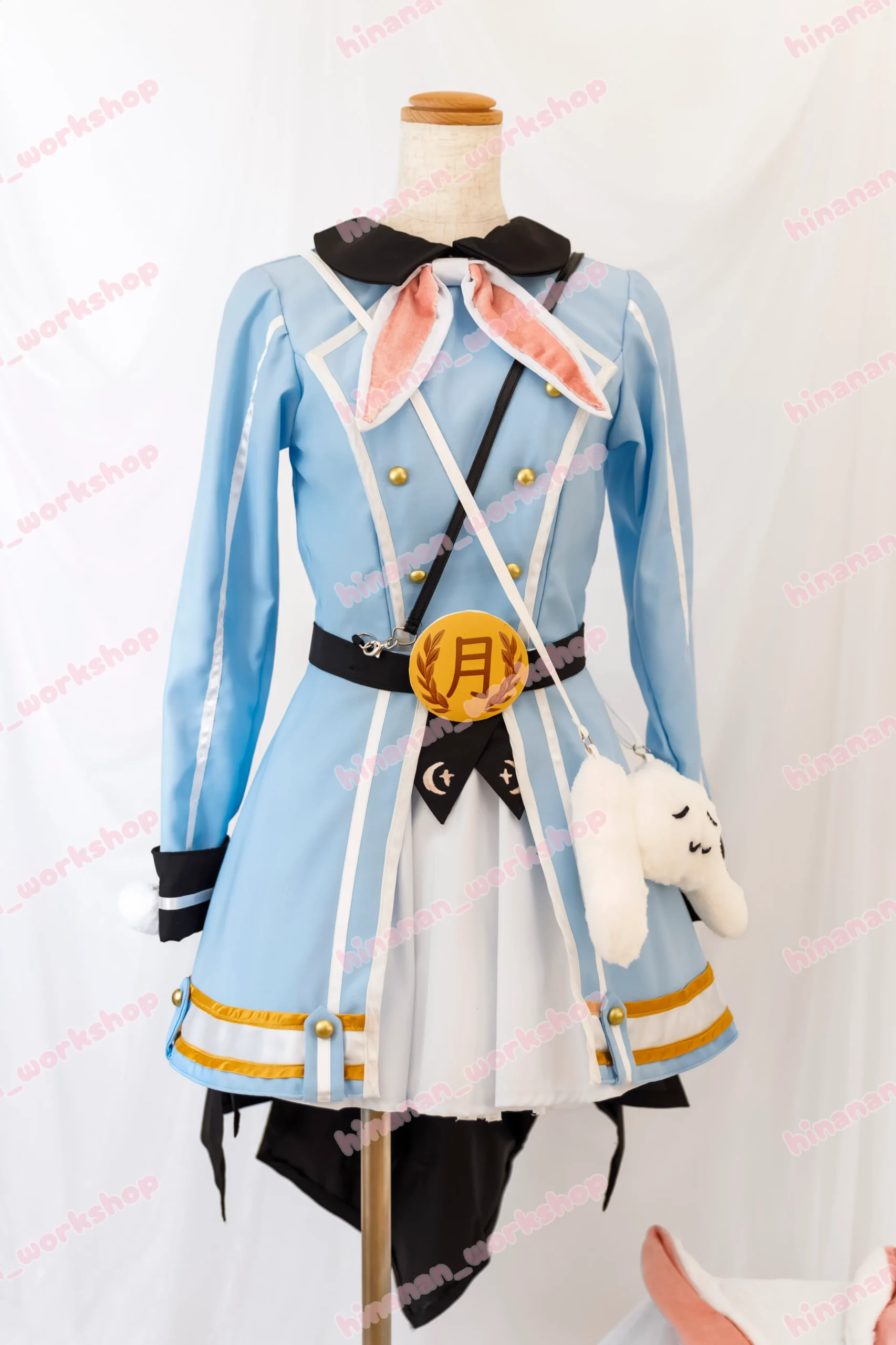 軍服風アイドル衣装正面画像