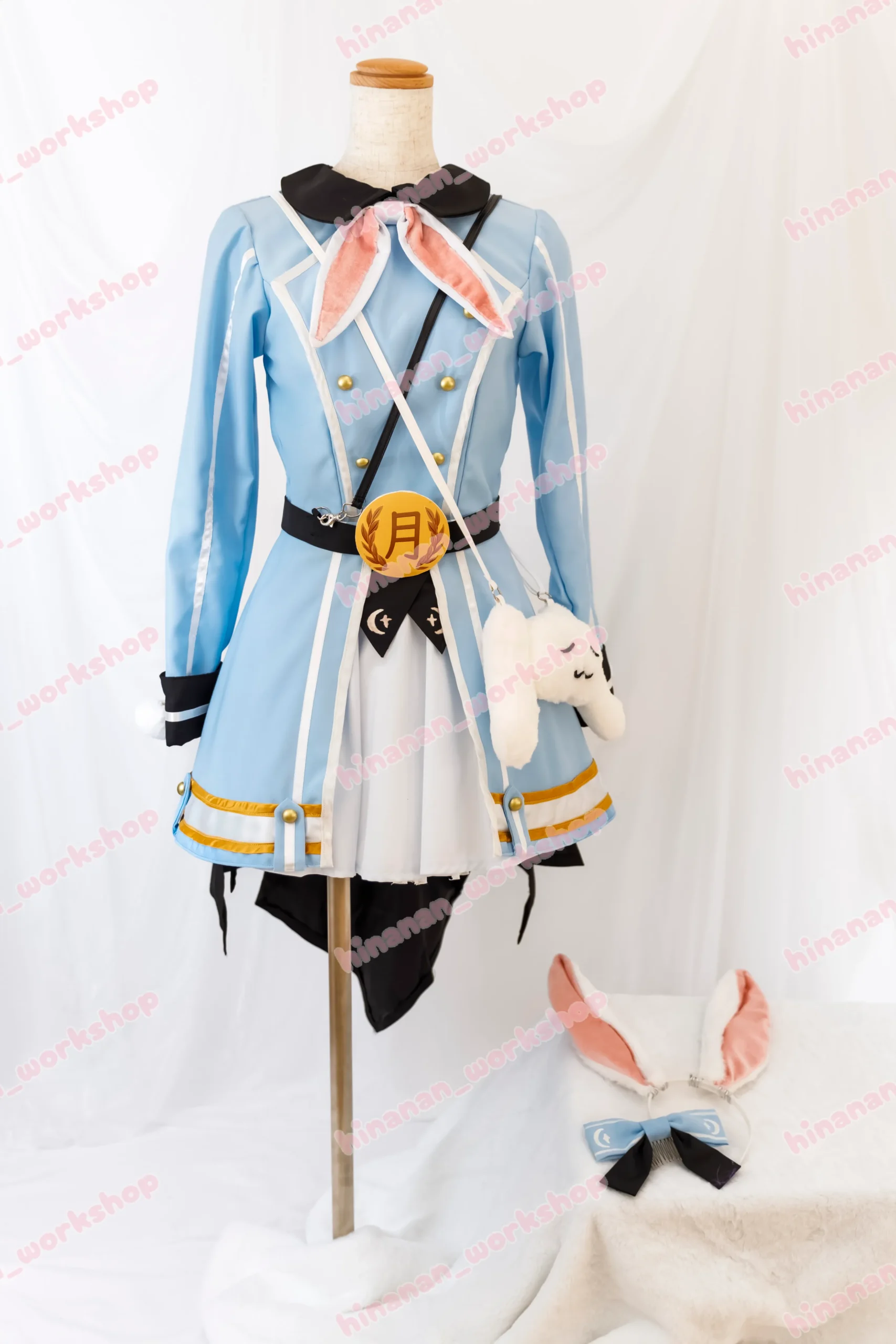 軍服風アイドル衣装全体画像