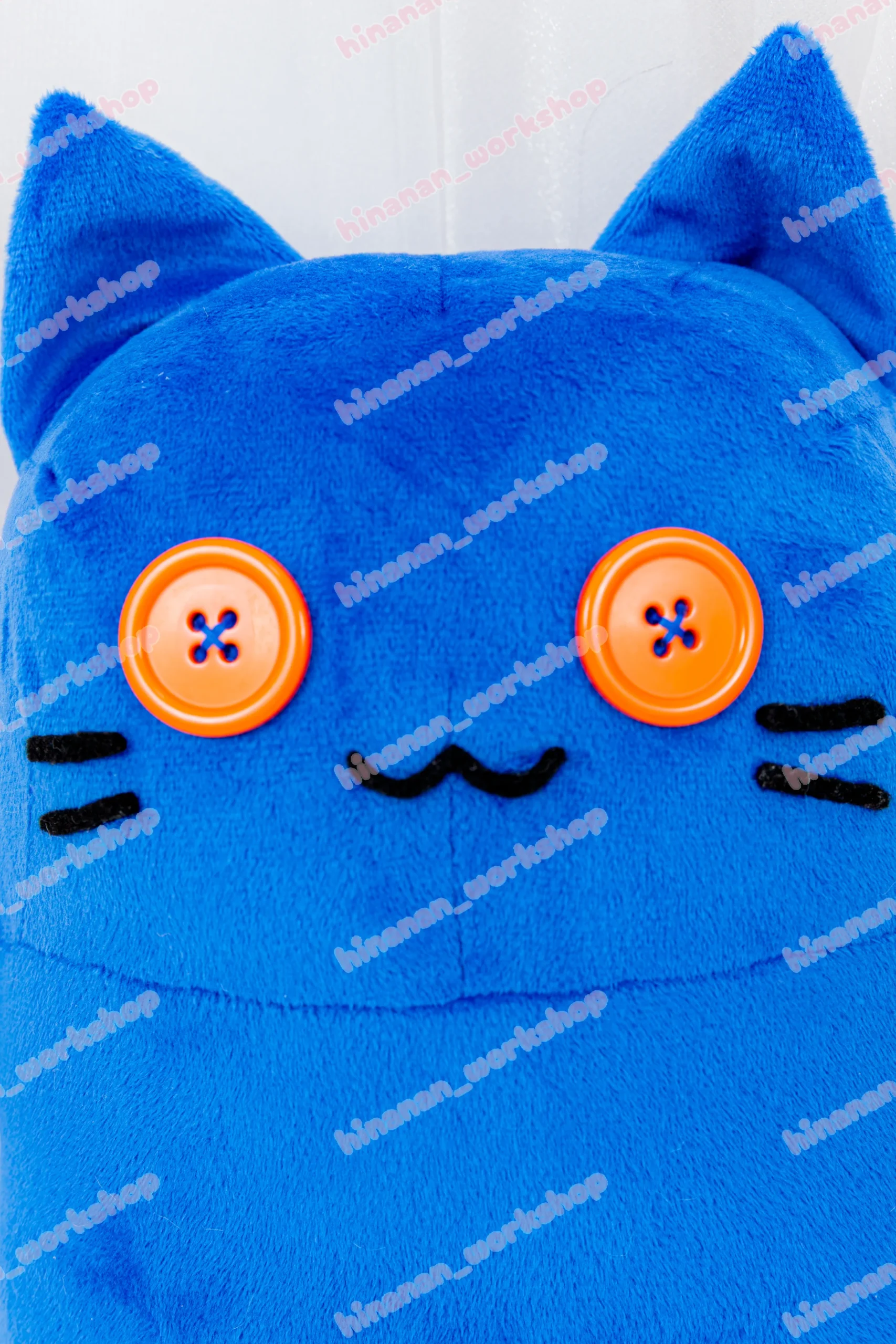 リラックスねこぬいお顔アップ画像