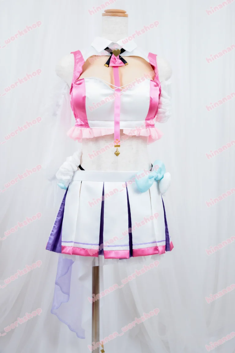 プリーツチアガール衣装正面画像