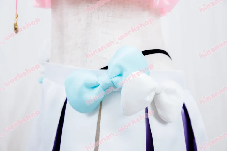 プリーツチアガール衣装腰リボン画像